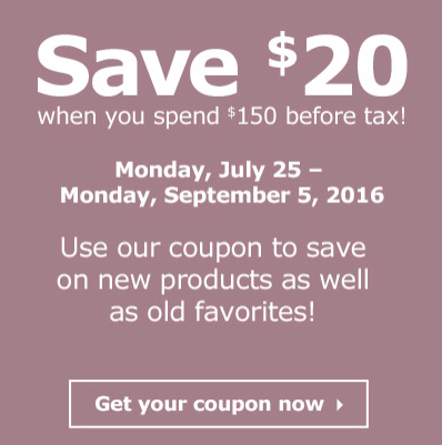 HOT! IKEA: Take $20 off Your $150 or more Purchase! THIS WEEKEND ONLY!