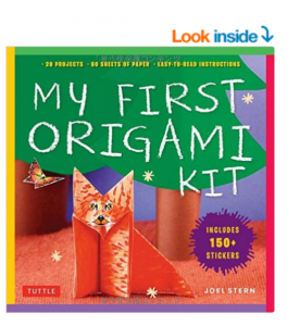 My First Origami Kit Book: Includes 60 Papers, 150 Stickers, & 20 Projects Just $7.63!