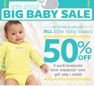 Carters & Osh Kosh: FREE Shipping When You Buy Baby Clothes, 50% Off Baby Basics, $4.99 Clearance, & $25 To Tiny Prints!