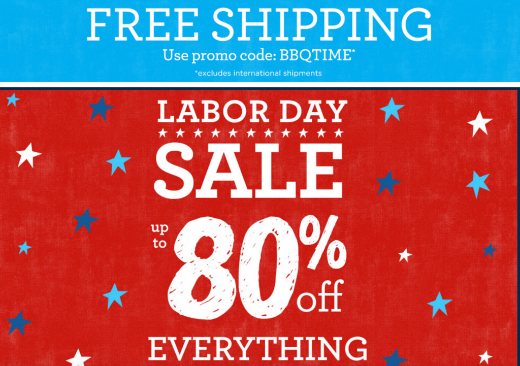 Gymboree Labor Day Sale Extended Through Today!