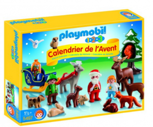 PLAYMOBIL 1.2.3 Christmas Advent Calendar “Christmas In The Forest” Set $29.95!