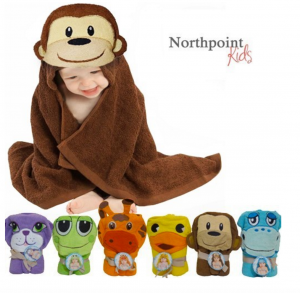 Northpoint Kids 100% Cotton Animal Hooded Towels Just $7.99 Shipped!
