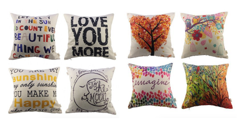 Decorative Pillow Covers For As Low As $2.20 Each!