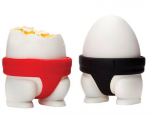 Sumo Egg Cups $10.99! Perfect For A White Elephant Gift!