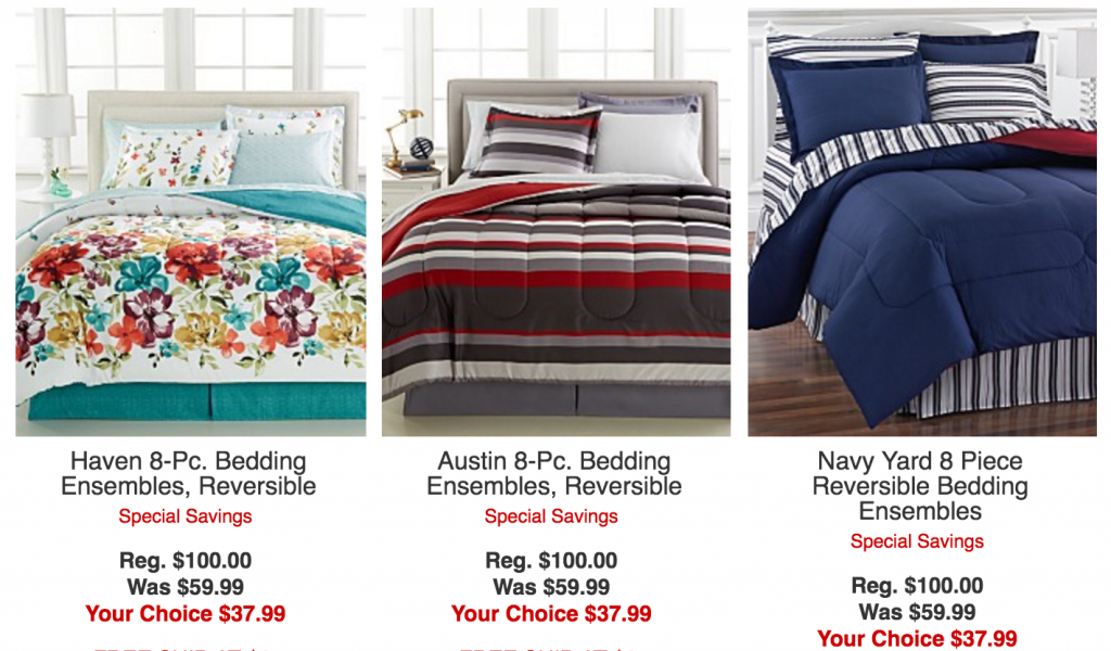 8-Piece Reversible Bedding Sets Just $32.39 Today Only! (Regularly $100.00)