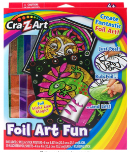 Cra-Z-Art Foil Art Fun Kit Just $2.64 As Add-On Item!