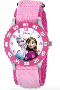 Disney Kids Frozen Snow Queen Watch with Pink Nylon Band Just $9.27!