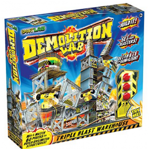 SmartLab Toys Demolition Lab Triple Blast Warehouse Just $24.30!