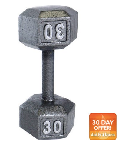 CAP Barbell Cast Iron Hex Dumbbell, Single Starting at only $7.48! (Reg. $18.99)