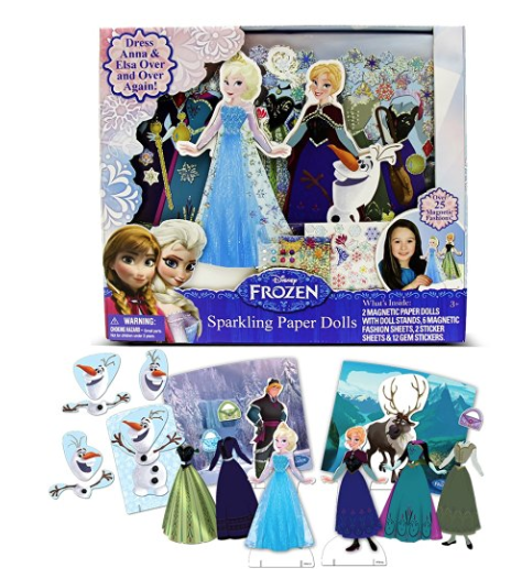 Disney Frozen Sparkling Paper Dolls Only $4.09! (Reg. $9.99) Perfect Gift Idea!