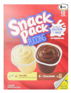 Snack Pack Pudding Vanilla/Chocolate 12-Count 6-Pack $20.93 Shipped!
