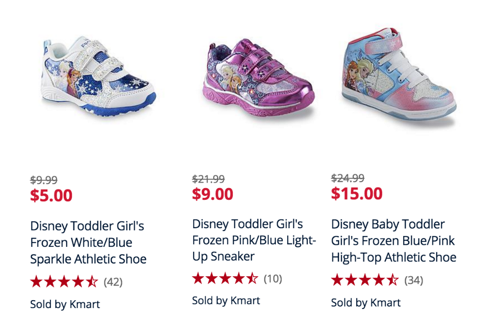 Disney Frozen Shoes For Toddler Girls As Low As $5.00!