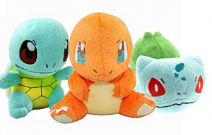 RUN! Price Drop On Set of THREE Pokemon Plush Characters, Just $8.00 Shipped!