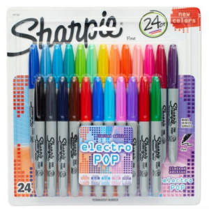 Sharpie Permanent Markers Fine Point 24-Pack Just $10.60!