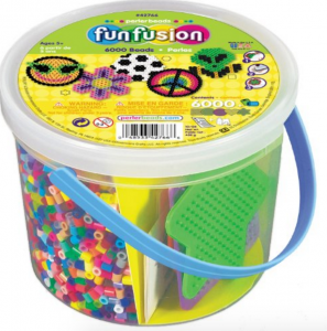Perler Beads Fun Fusion 6,000 Count Bucket Just $6.84!
