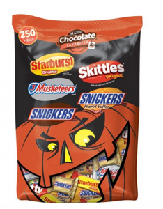 RUN! 250-Piece Mars Halloween Candy Variety Mix $15.98! Just $0.16 Per Ounce A Definite Stock Up Price!