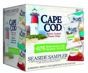 Cape Cod Kettle Chips Seaside Sampler 24-Count Just $9.69 Shipped For All Amazon Prime Members!