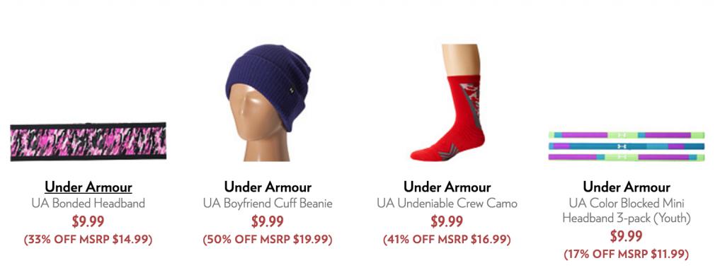 Under Armor On Sale At 6pm! Items For Kids Start At Just $9.99!