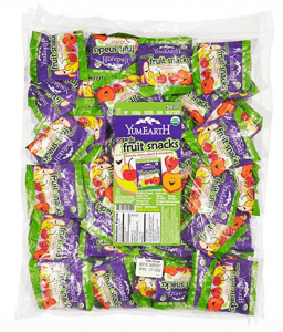 YumEarth Organic Fruit Snacks & Gummy Bears 50-Count 15% Off!  Perfect For Halloween!