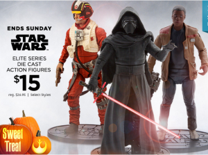 Elite Series Die Cast Star Wars Action Figures Just $15.00 & 25% Off Halloween Costumes & Accessories At The Disney Store!