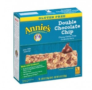 Amazon: Annie’s Chewy Gluten Free Granola Bars, Double Chocolate Chip (5 Count) Only $2.08!