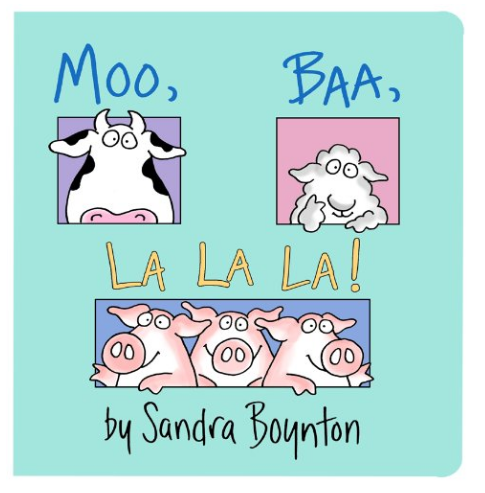 Sandra Boyntons’ Board Book Moo, Baa, LaLaLa! Only $2.75! (Reg. $5.99)
