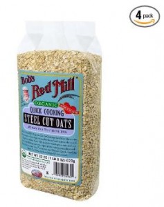 Prime Members: Bob’s Red Mill Organic Quick Cook Steel Cut Oats, 22 Oz (Pack of 4) Only $9.59!