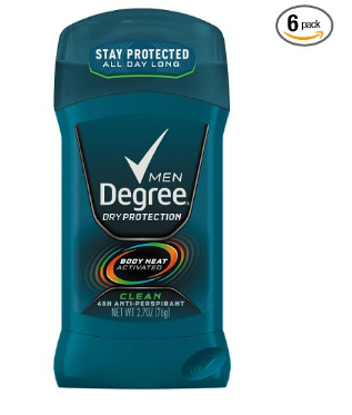 Men’s Degree Deodorant (6pack) for only $12.08 Shipped! That’s Only $2.01 Each!