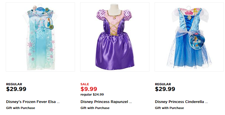 HOT! Kohl’s: Extra 25% off + 20% off = Disney Dresses Only $5.99! Plus, Get a FREE Disney Accessory Gift too! ($19.99 Value for FREE)