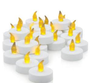 Flameless LED Tea Light Candles (24 ct) Just $9.99!