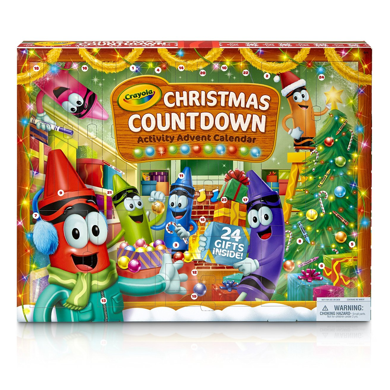 Crayola Christmas Countdown Activity Advent Calendar Only $19.49! Includes Coloring Products, Letters to Santa, Gift Tags & More!