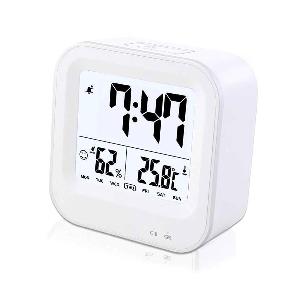 Rechargeable Digital Alarm Clock Only $11.99 on Amazon!