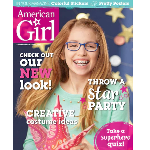 1 Year American Girl Magazine Subscription Only $15.95! That’s Only $2.66 Per Issue!