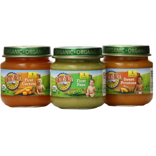 Amazon Prime Members: Earth’s Best Organic Stage 1 (Veggies Pack) 12 Count Just $7.82 Shipped!