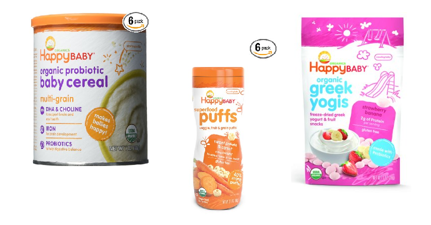 Amazon: Organic Baby Food/Snacks Starting at $2.74 For Amazon Prime Members!