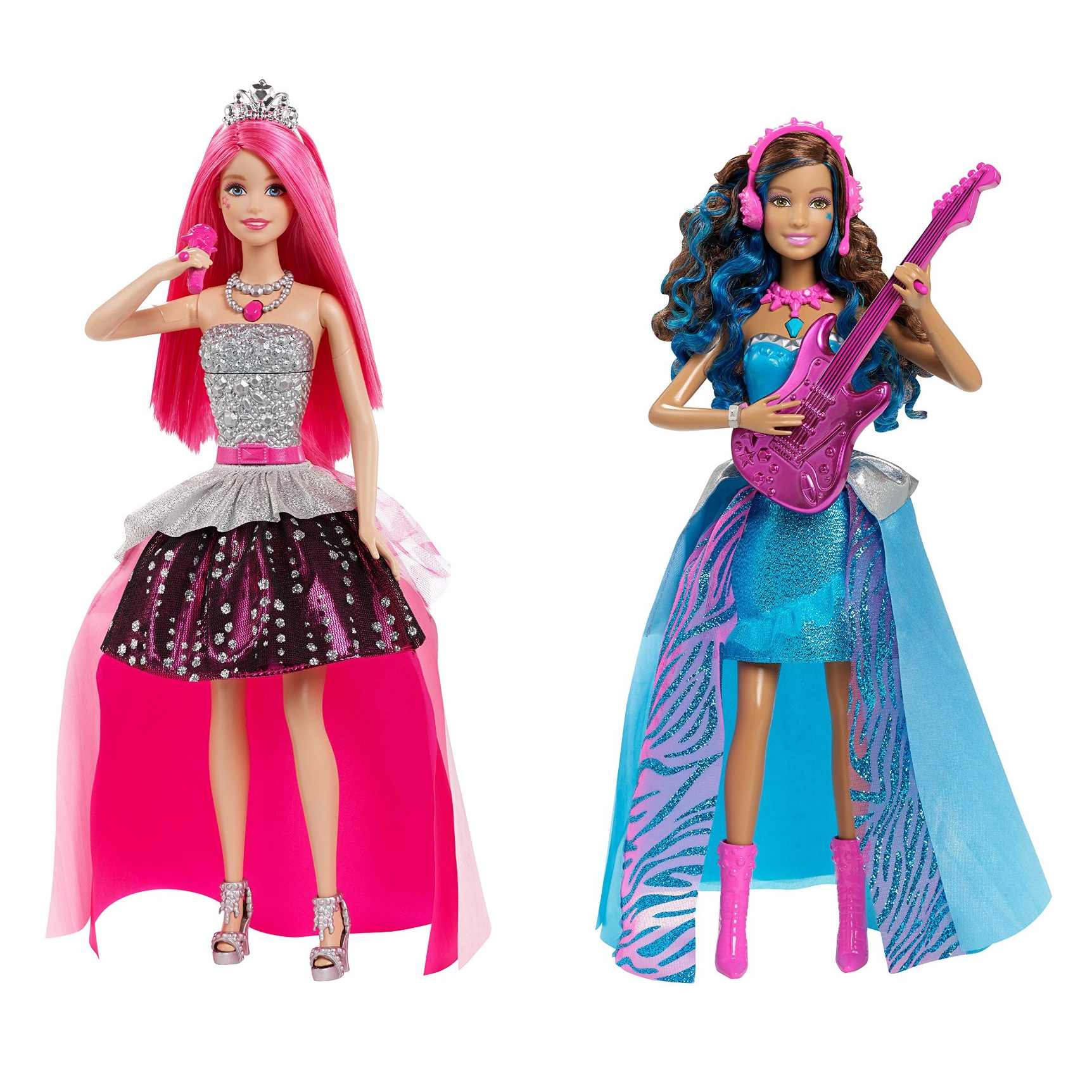 Barbie Rock ‘N royals Singing Erika & Singing Courtney Starting at $10.20!