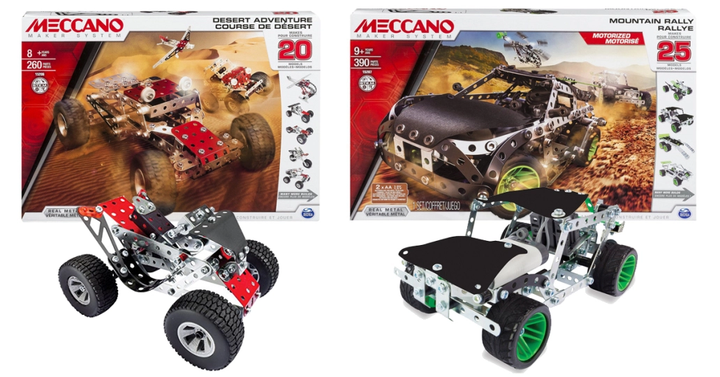 Meccano Mountain Rally 25 Model Set Only $28.48 on Amazon! (Reg $44.99)
