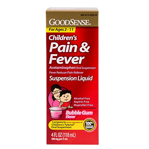 GoodSense Acetaminophen Children’s Pain Reliever (Bubble Gum Flavor) Only $2.74 Shipped!