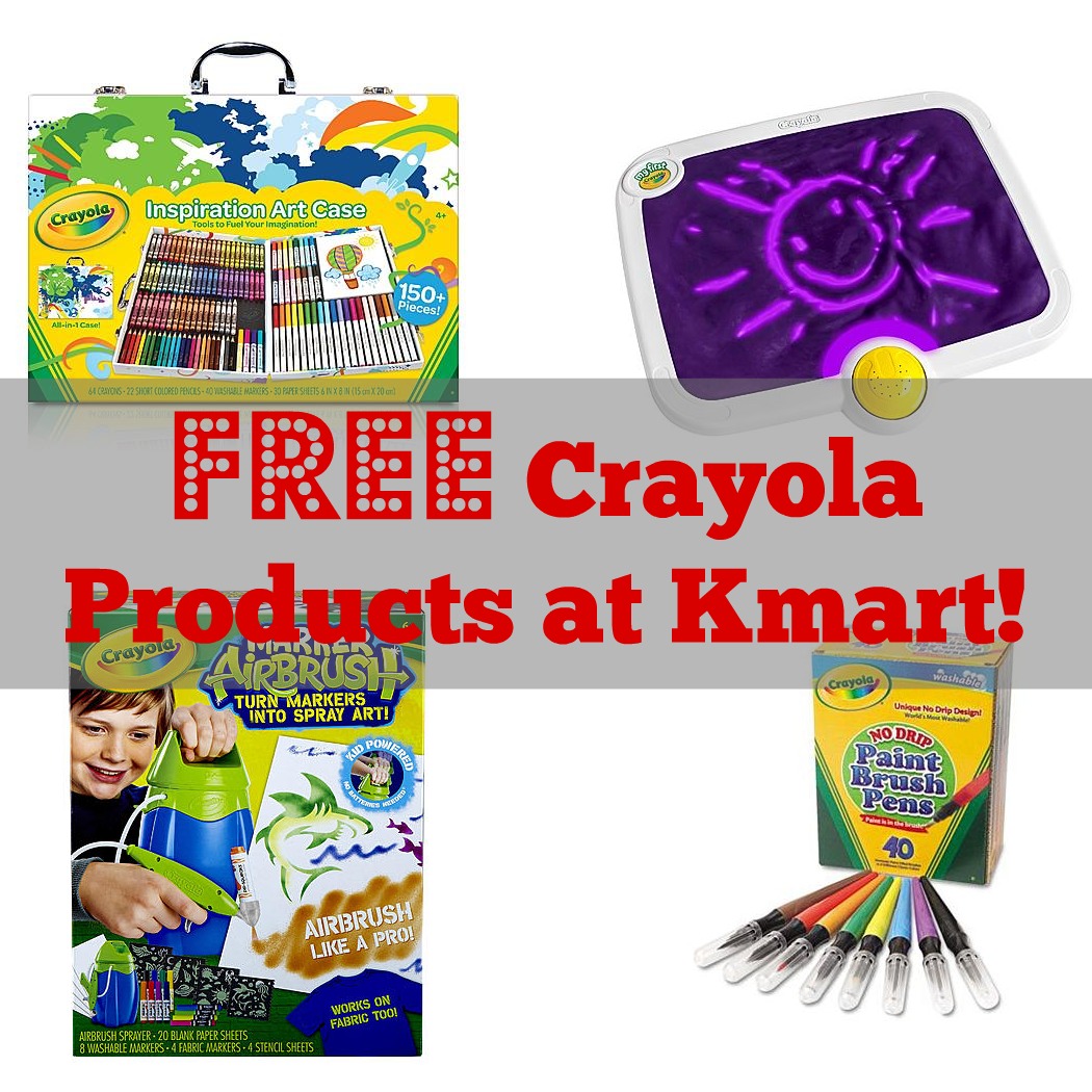 Score FREE Crayola Products at Kmart with SYWR Points! Hurry and Shop NOW!