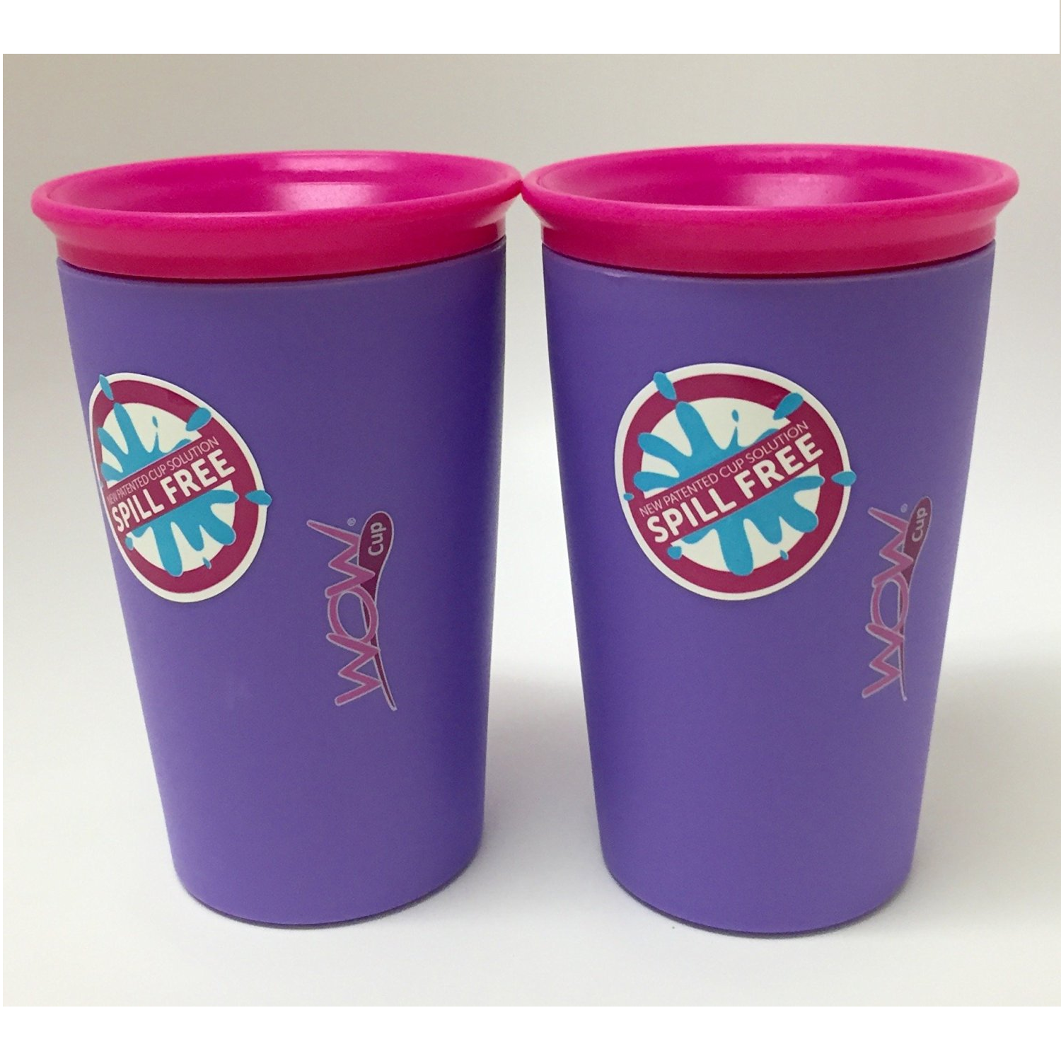 Amazon: Wow Cups (2 Count) Just $7.49! Spill Proof with 360 Degree Drinking Edge!
