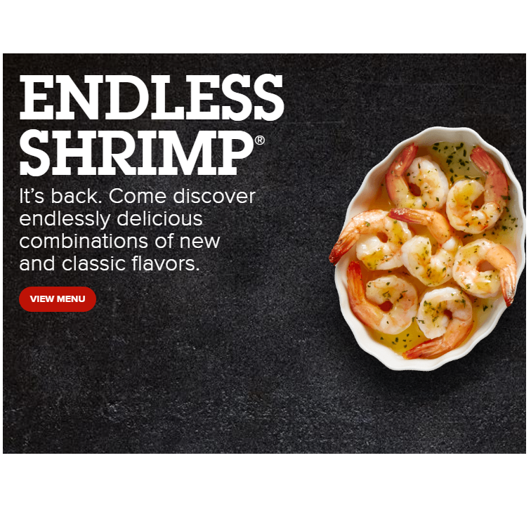 Red Lobster Endless Shrimp Event Happening Now! Pair With Discounted Gift Card to Save More!
