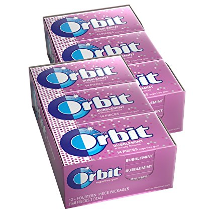 Amazon: Orbit Bubblemint Sugarfree Gum (24 Pack) Only $14.71 Shipped! (That’s $.61 Per Pack!)