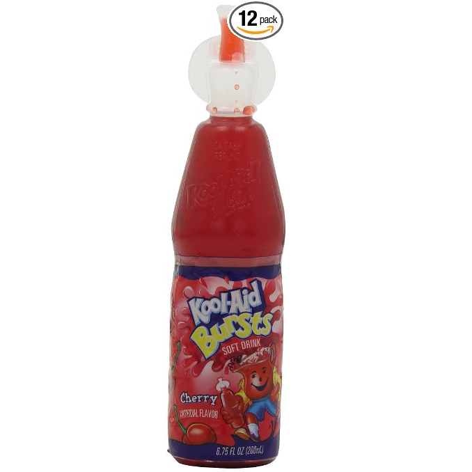 Kool-Aid Bursts (Cherry) Pack of 12 Only $1.90 Shipped!