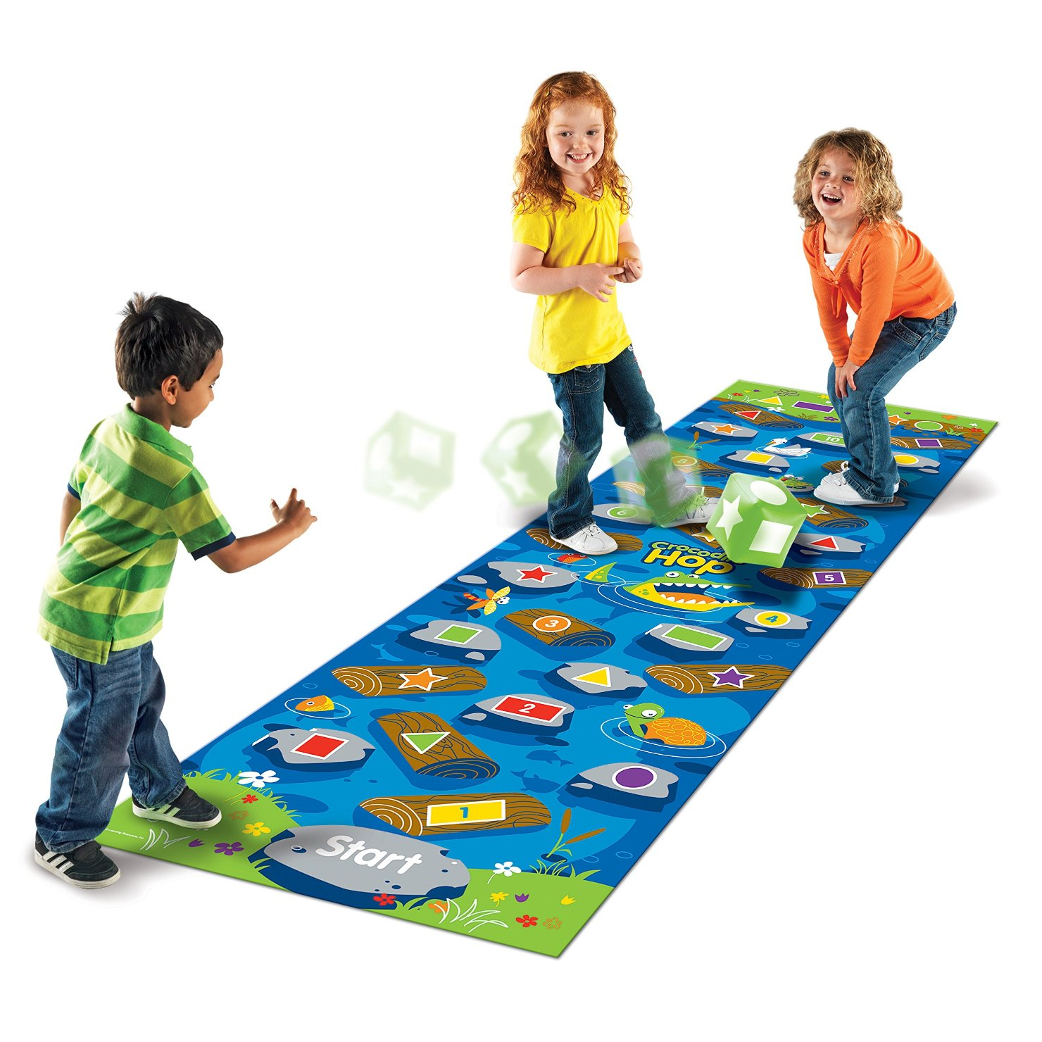 Learning Resources Crocodile Hop A Floor Mat Game Only $22.00!