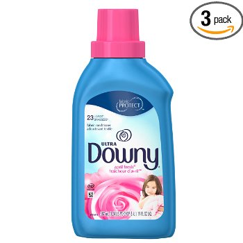 Downy Ultra April Fresh Liquid Fabric Softener (23 Loads) – Pack of 3 Only $6.43 on Amazon!