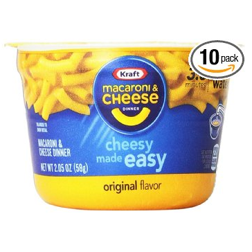 Kraft Easy Mac Original Cheese Microwaveable Cups (10 Pack) Just $5.70 Shipped!