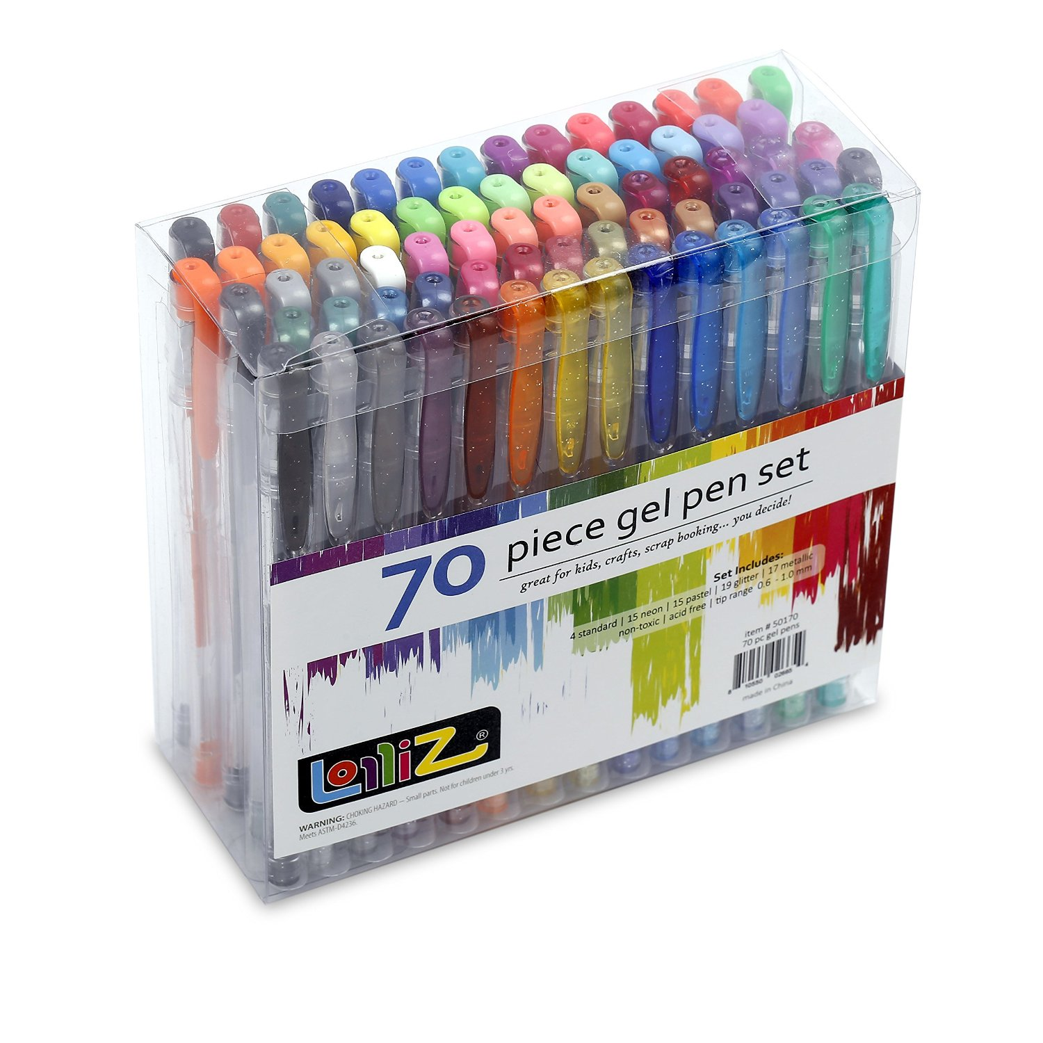 RUN! LolliZ 70 Gel Pens Tray Set Only $10.99 on Amazon!