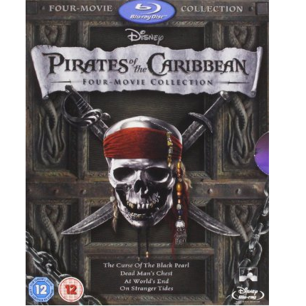Amazon: Pirates of the Carribbean: Four Movie Collection on Blu-ray Only $22.15!