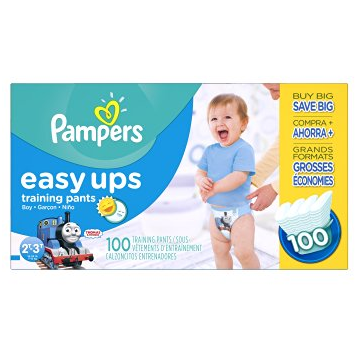 Amazon: Pampers Boys Easy Ups Training Underwear (size 4) 100 Count Just $22.90!