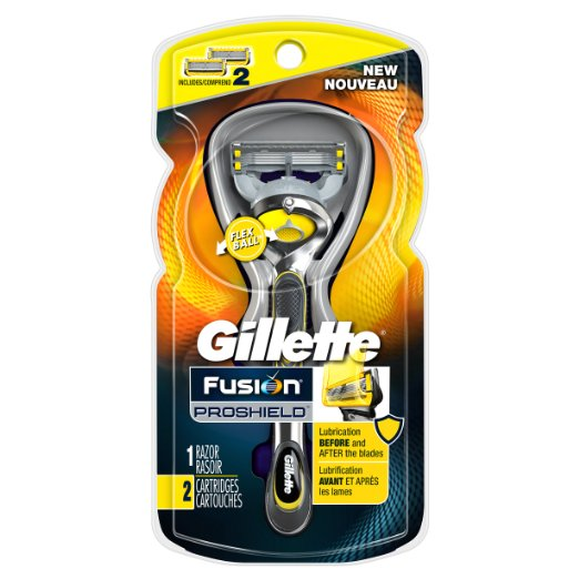 Amazon: Gillette Fusion Proshield Men’s Razor with Flexball Handle and Razor Blade Refills (2 Count) Only $8.97!